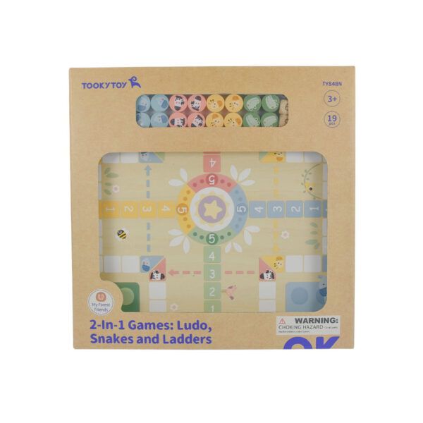 2-in-1 Wooden Game Set