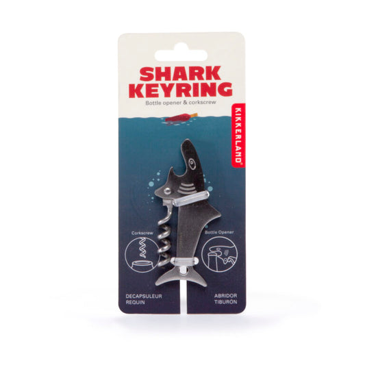 3in1 Shark Keyring, Bottle Opener & Corkscrew
