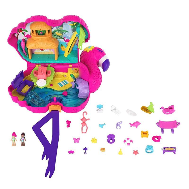 Polly Pocket Flamingo Party Play Set