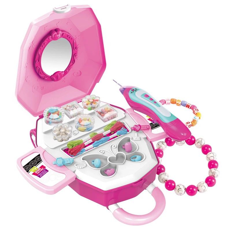 2-in-1 Hair Beader & Jewelery Backpack