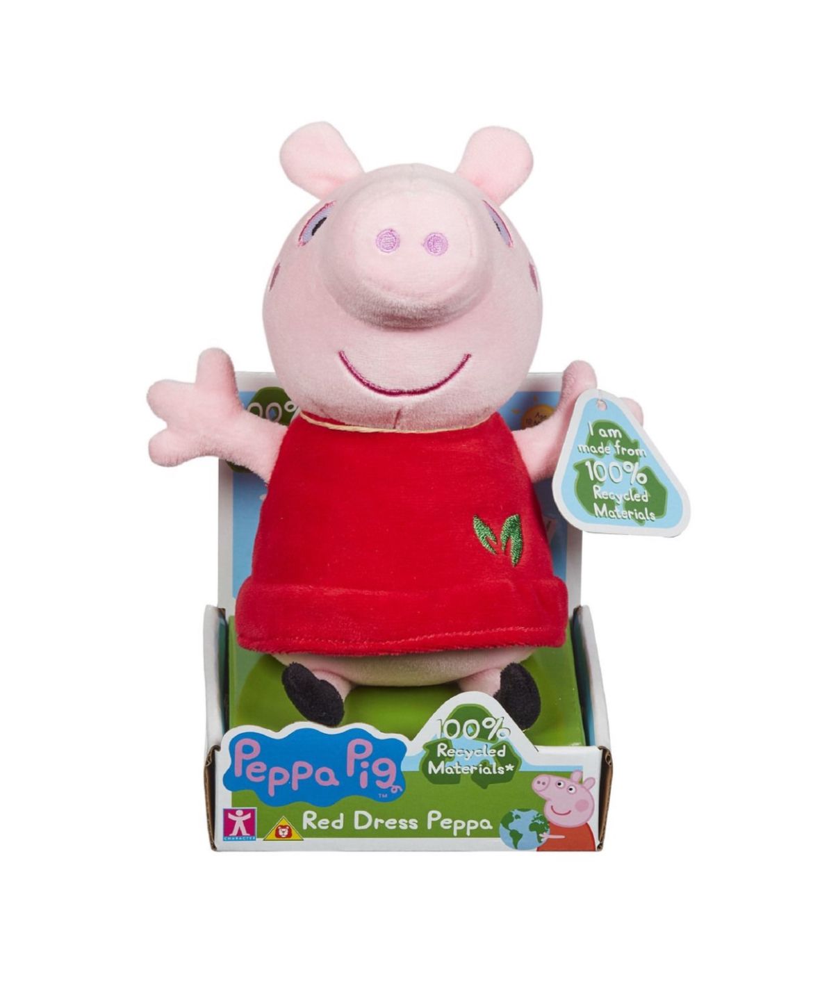 Eco Peppa Pig Plush (20cm)