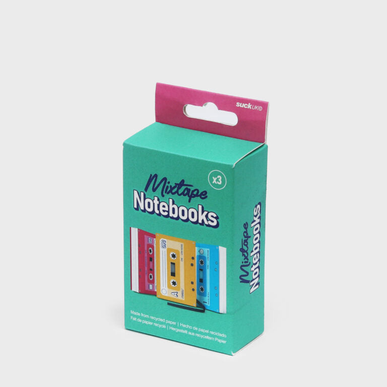 Retro Mixtape Notebook Set