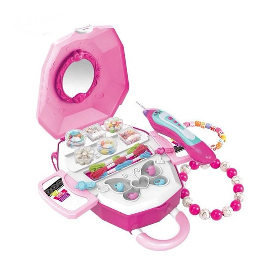 2-in-1 Hair Beader & Jewelery Backpack