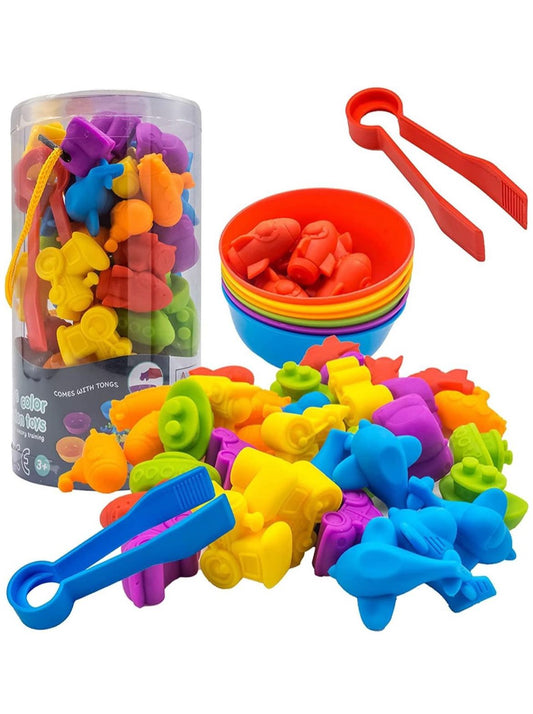 Transport - Colour, Counting, Matching & Sorting Kit