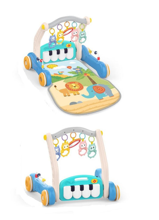 2in1 Piano Playmat & Baby Walker