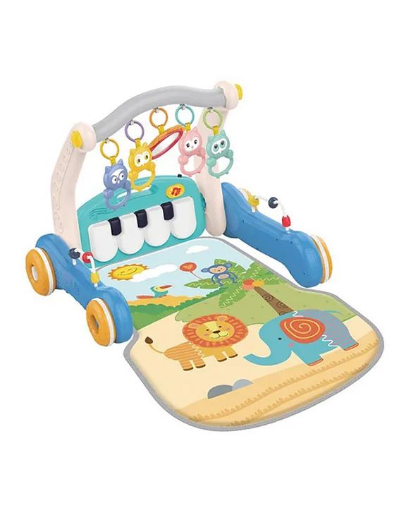 2in1 Piano Playmat & Baby Walker