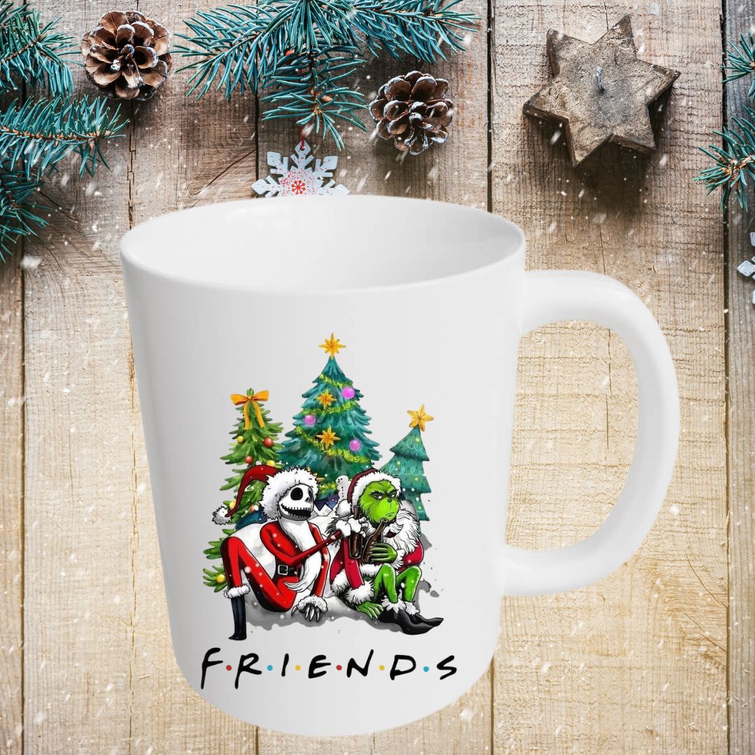 Personalised Christmas Themed Coffee Mug