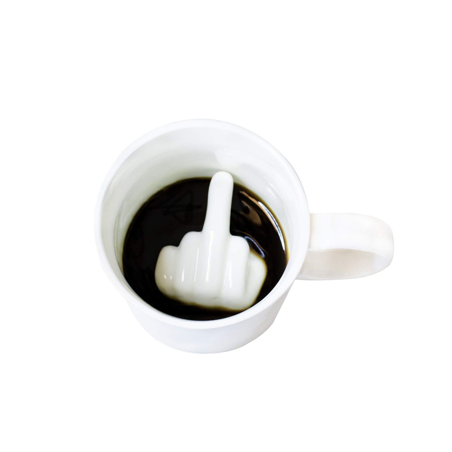 3D Ceramic Middle Finger Cup