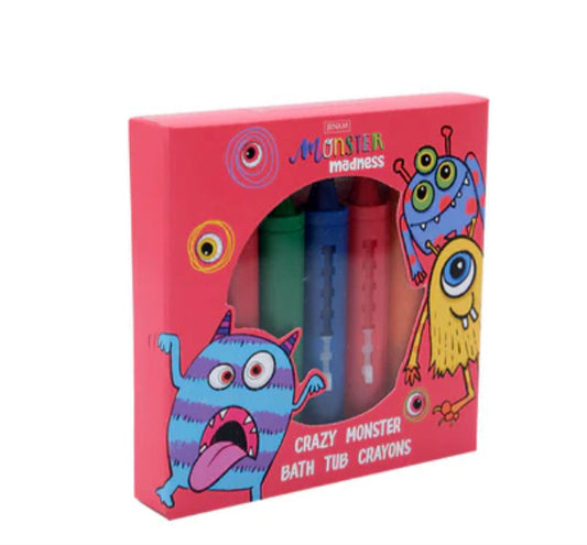 Monster Madness Bathtub Crayons