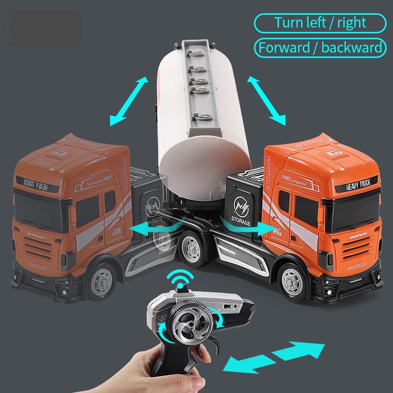 Remote Controlled (RC) Tanker Truck Set