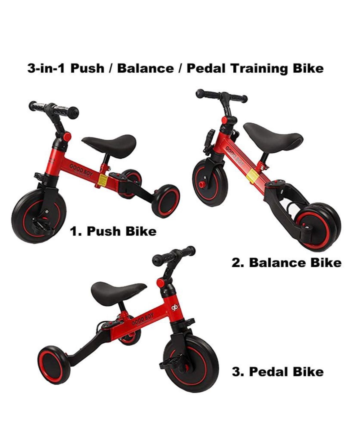 3-in-1 Training Bike