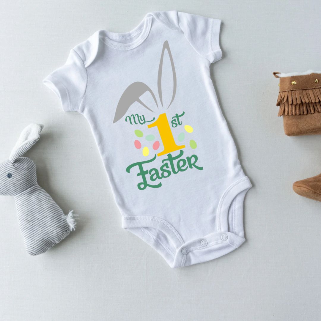 Personalised Easter-Themed Baby Vest