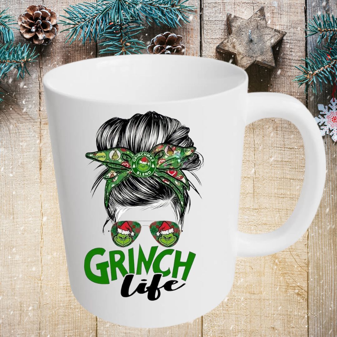 Personalised Christmas Themed Coffee Mug