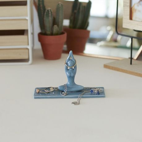 Ring & Jewellery Holder - Blue Asana