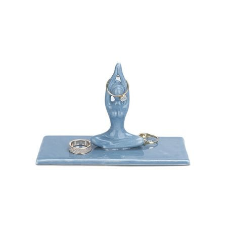 Ring & Jewellery Holder - Blue Asana