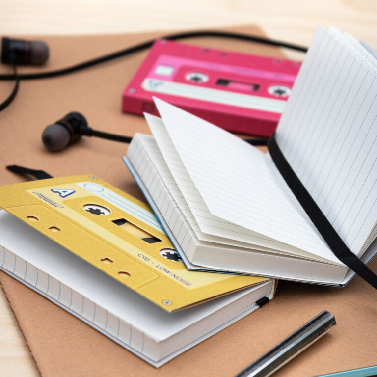 Retro Mixtape Notebook Set