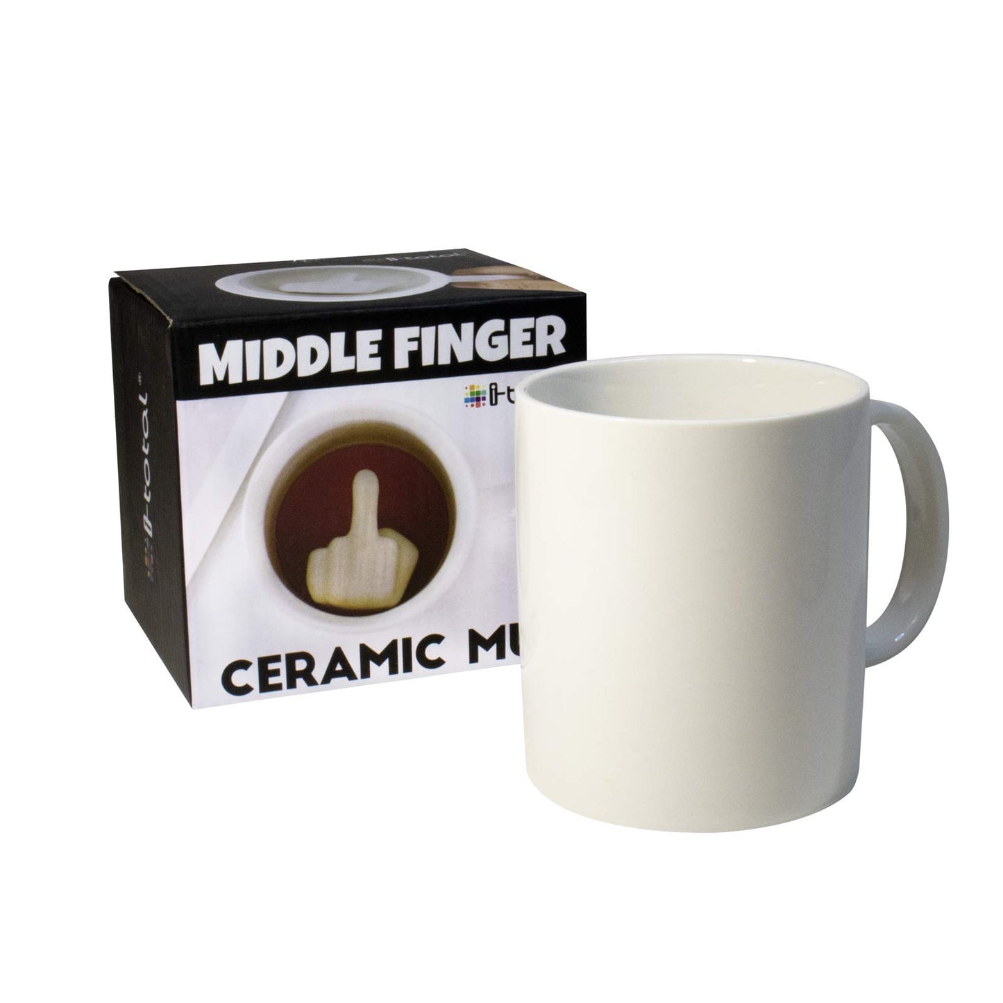 3D Ceramic Middle Finger Cup