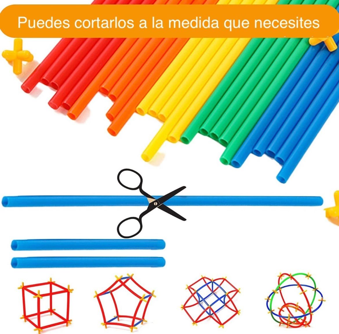 Plastic Straw Construction Kit