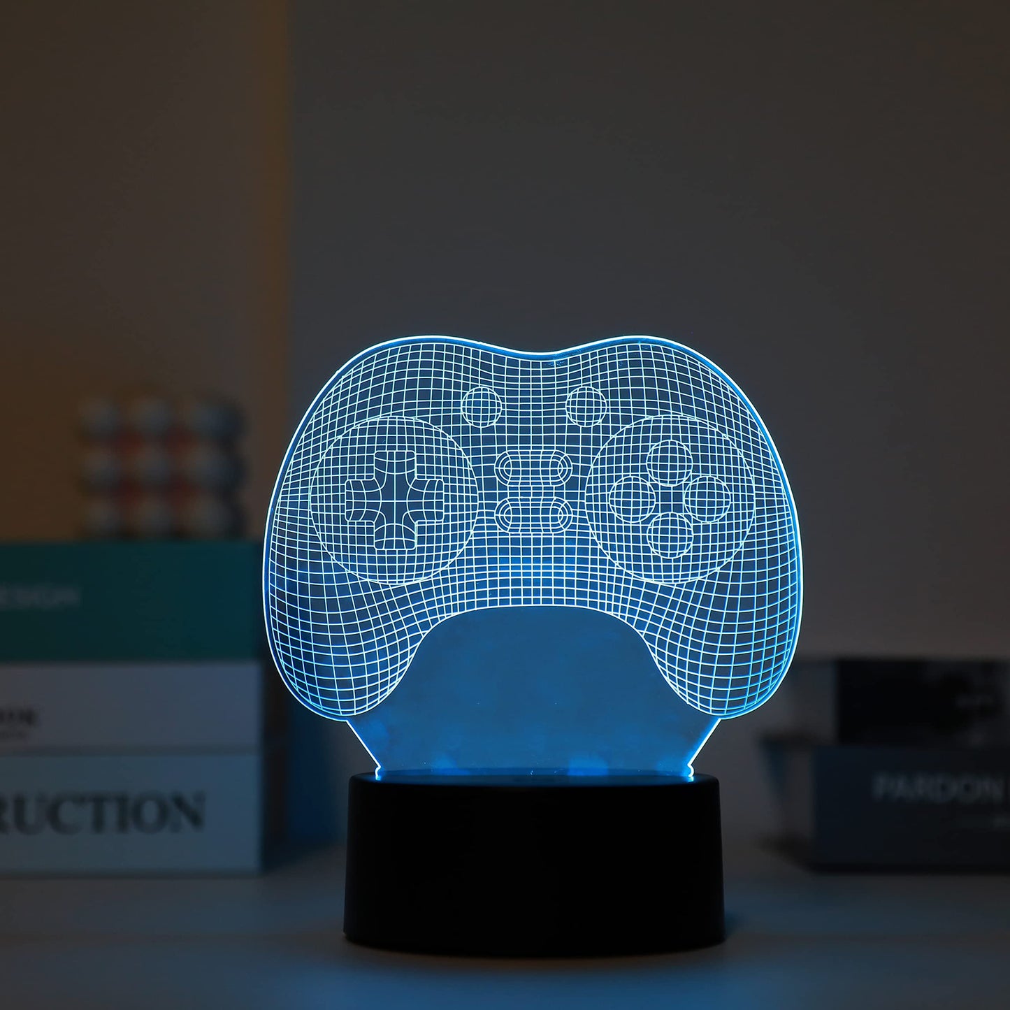 3D LED Game Controller Night Light