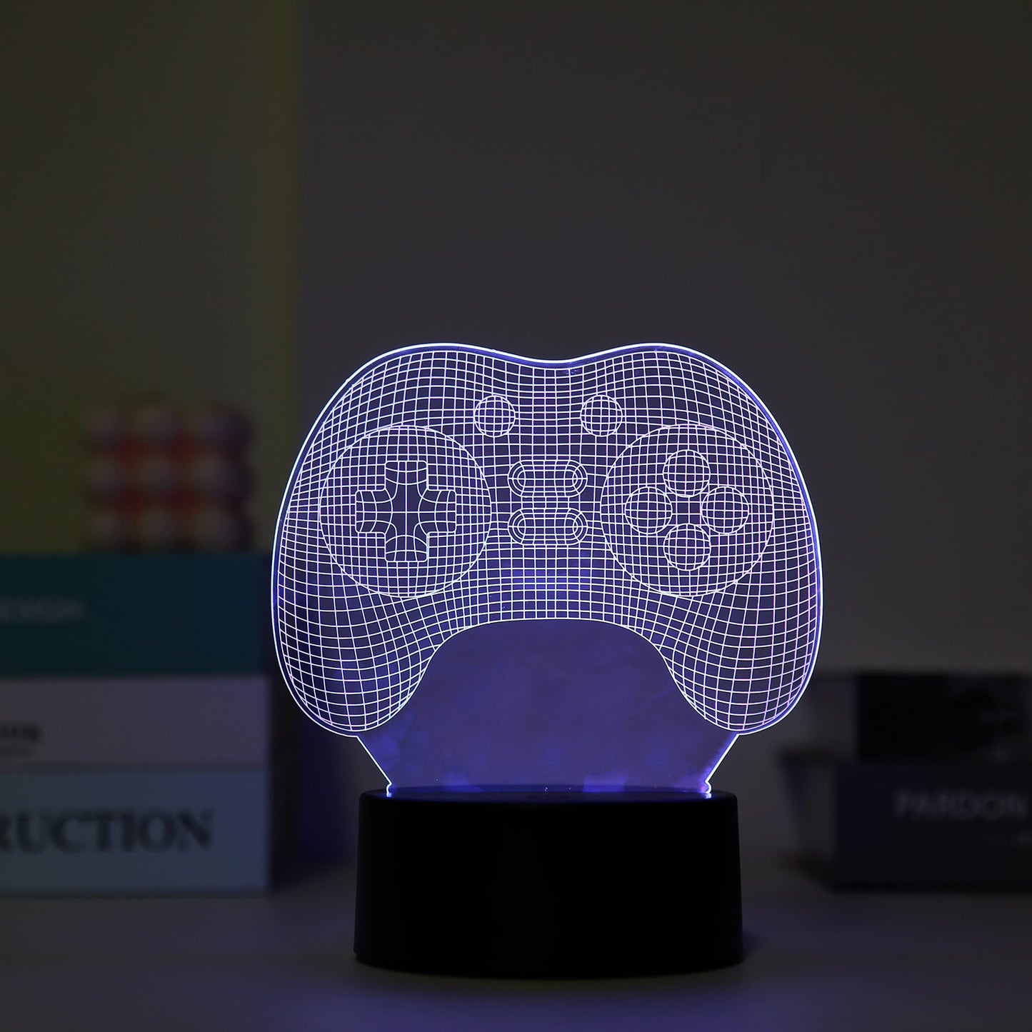 3D LED Game Controller Night Light