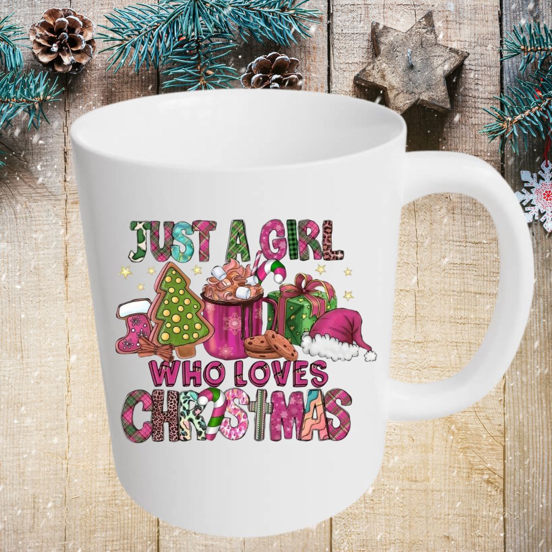 Personalised Christmas Themed Coffee Mug