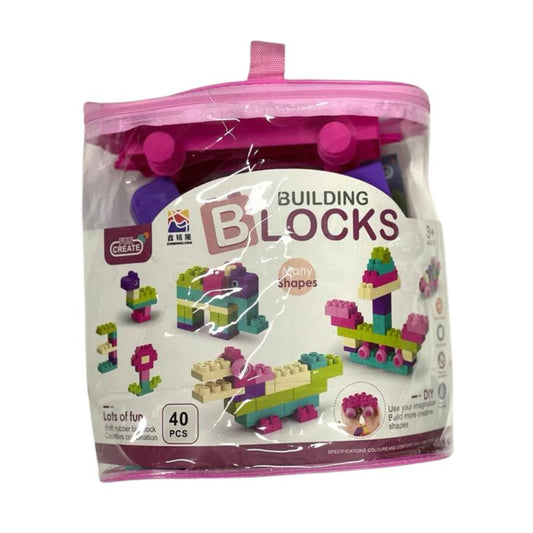 Rubber Building Blocks (40 Pieces)