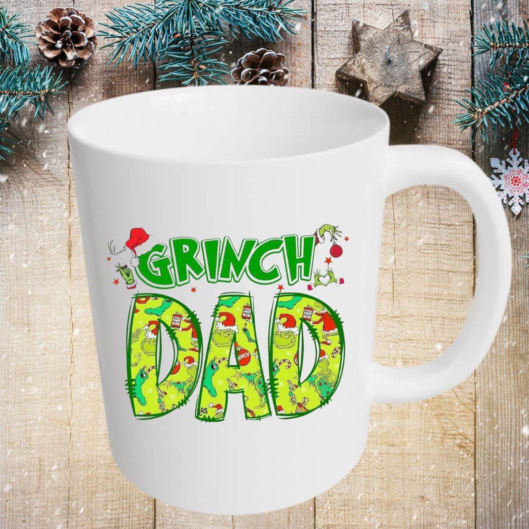 Personalised Christmas Themed Coffee Mug