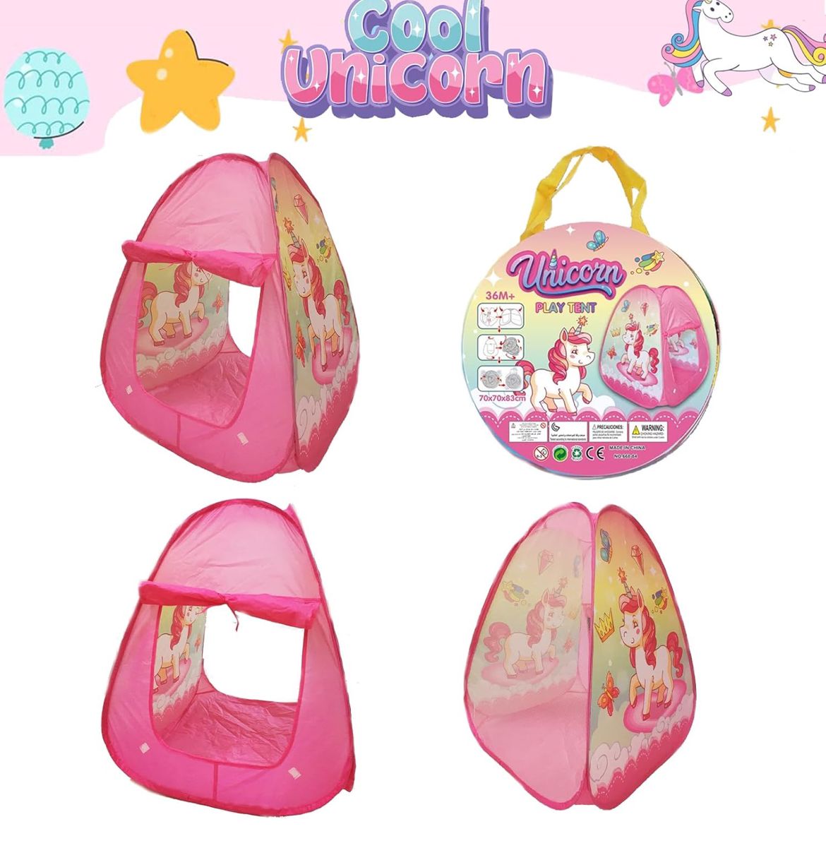 Unicorn Play Tent