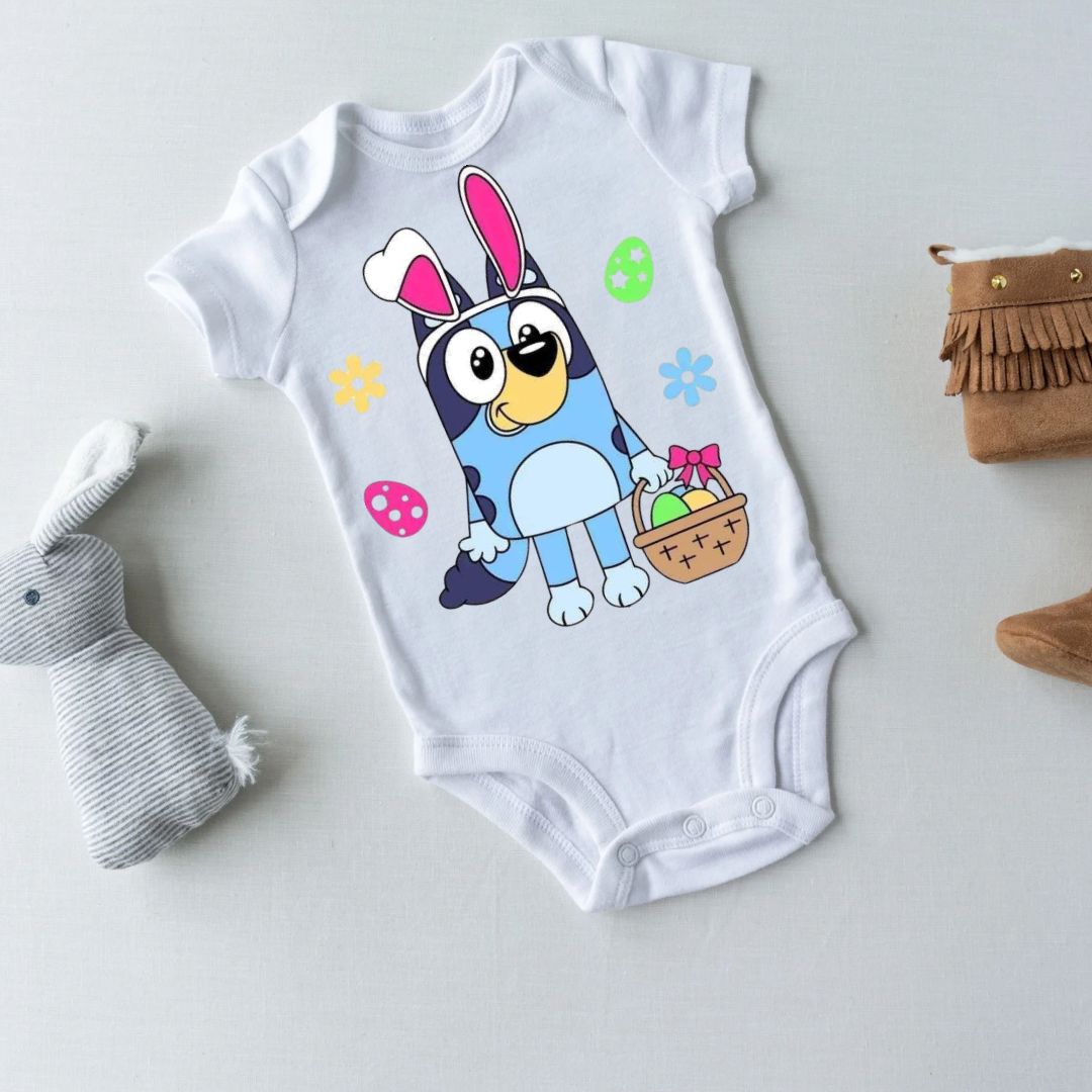 Personalised Easter-Themed Baby Vest