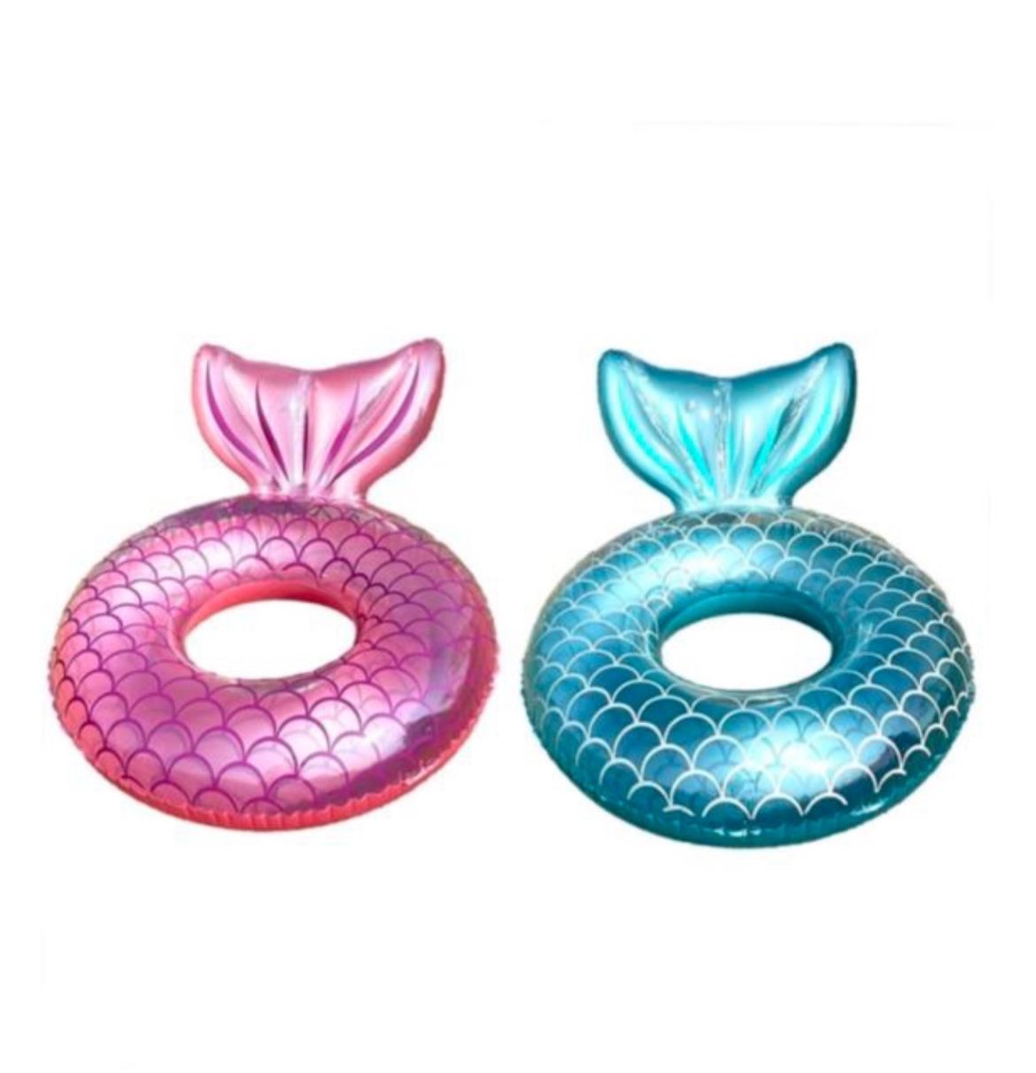 Mermaid Tail Inflatable Pool Ring