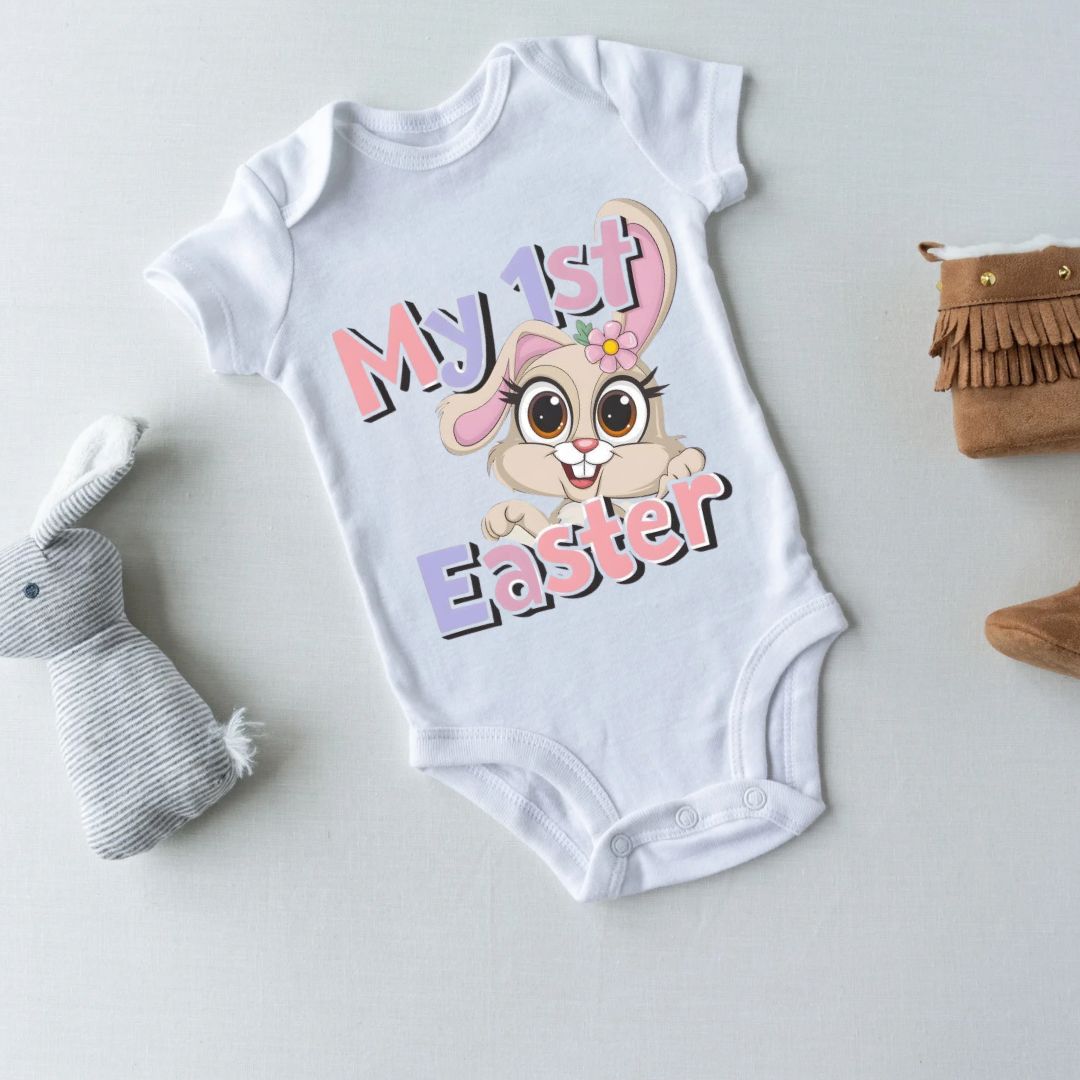 Personalised Easter-Themed Baby Vest