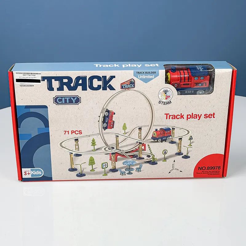 Track City Train Play Set