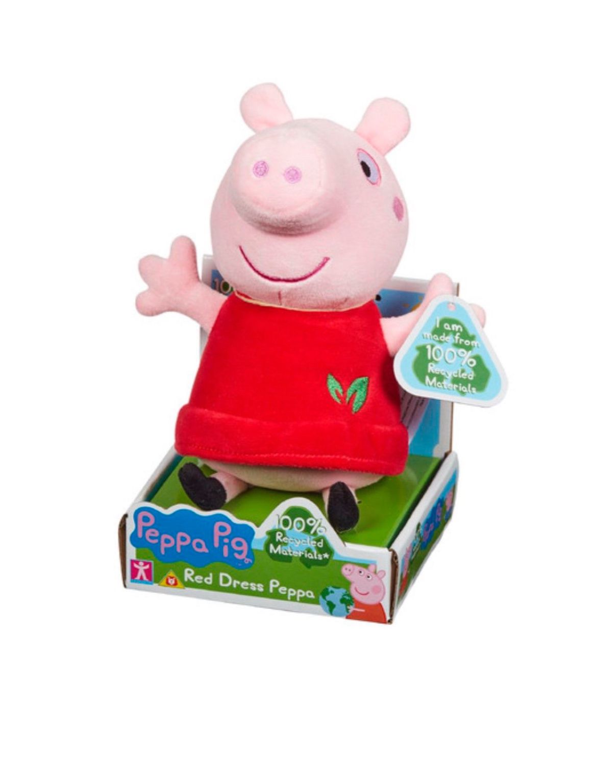 Eco Peppa Pig Plush (20cm)