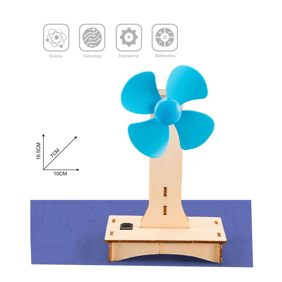 STEM DIY Wooden Windmill Kit