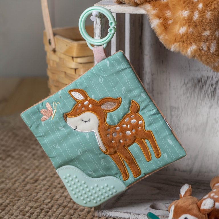 Amber Fawn Crinkle Teether