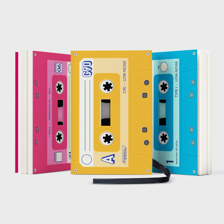 Retro Mixtape Notebook Set