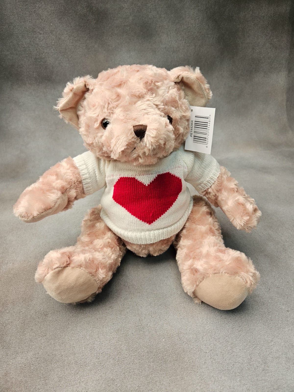 Heart Sweater Plush Bear