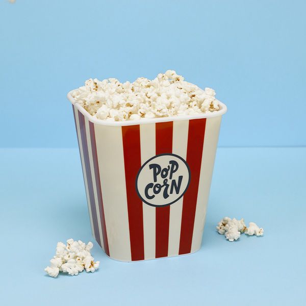 Giant Retro Popcorn Bowl