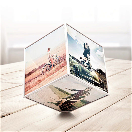 Rotating Photo Frame Kube