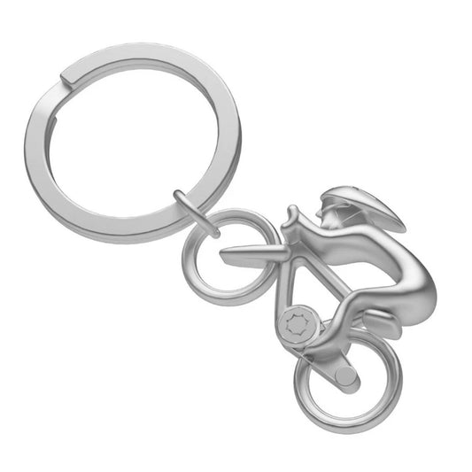 Stainless Steel Keyring - Bicycle