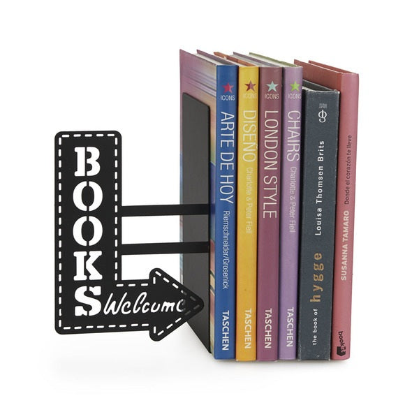 Books Metal Book End