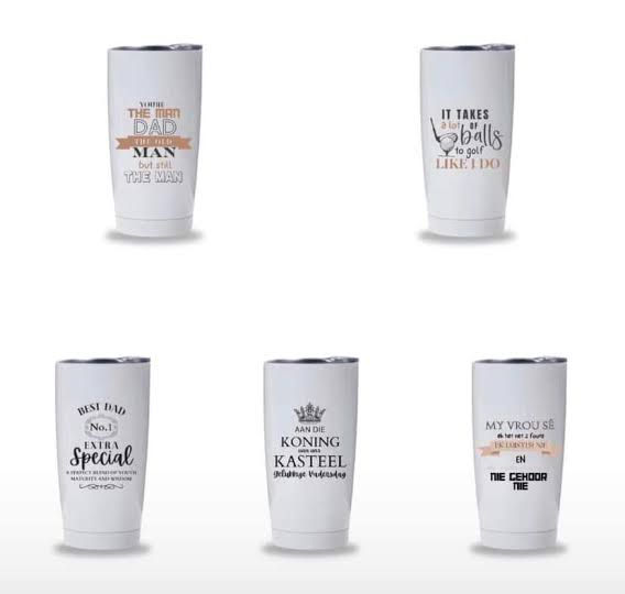 Personalised Stainless Steel Brandy Tumbler