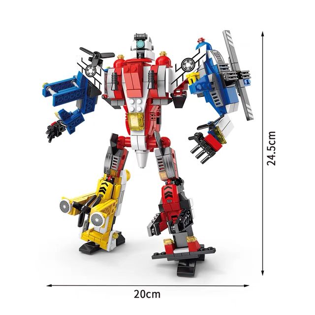 Mech Ares 6-in-1 Building Robot