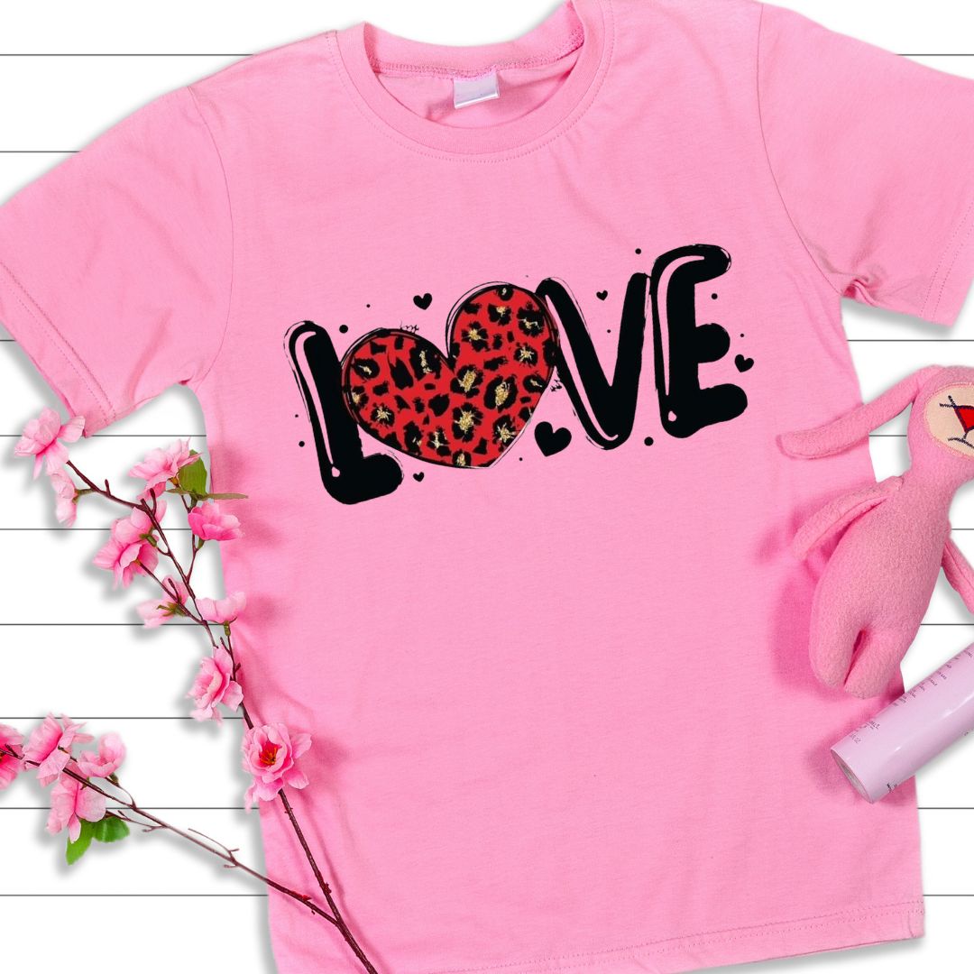 Personalised Kids’ Valentines’ Day Themed T-Shirt