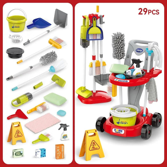 Cleaning Trolley Play Set