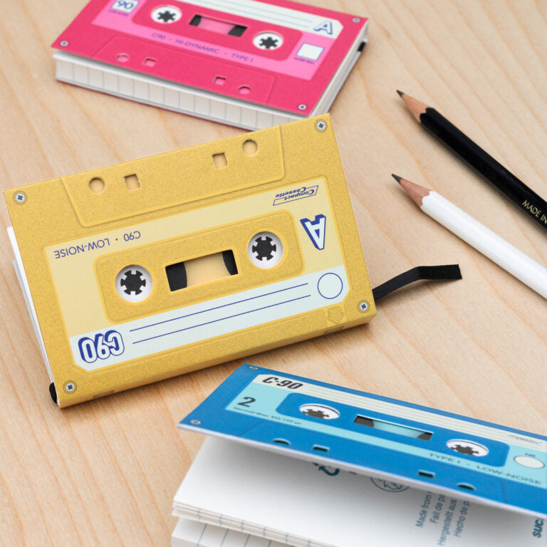 Retro Mixtape Notebook Set