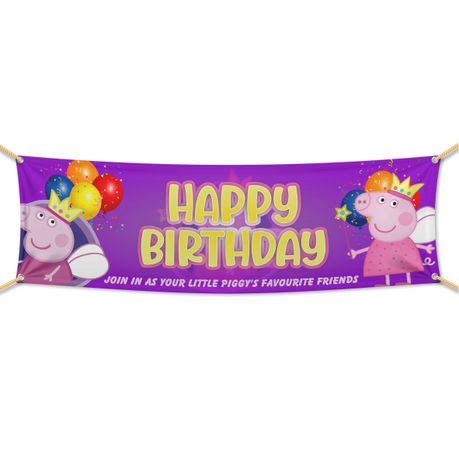 Personalised PVC Birthday Banner