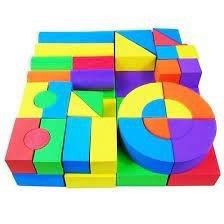 Eva Foam Building Blocks (50 Piece)