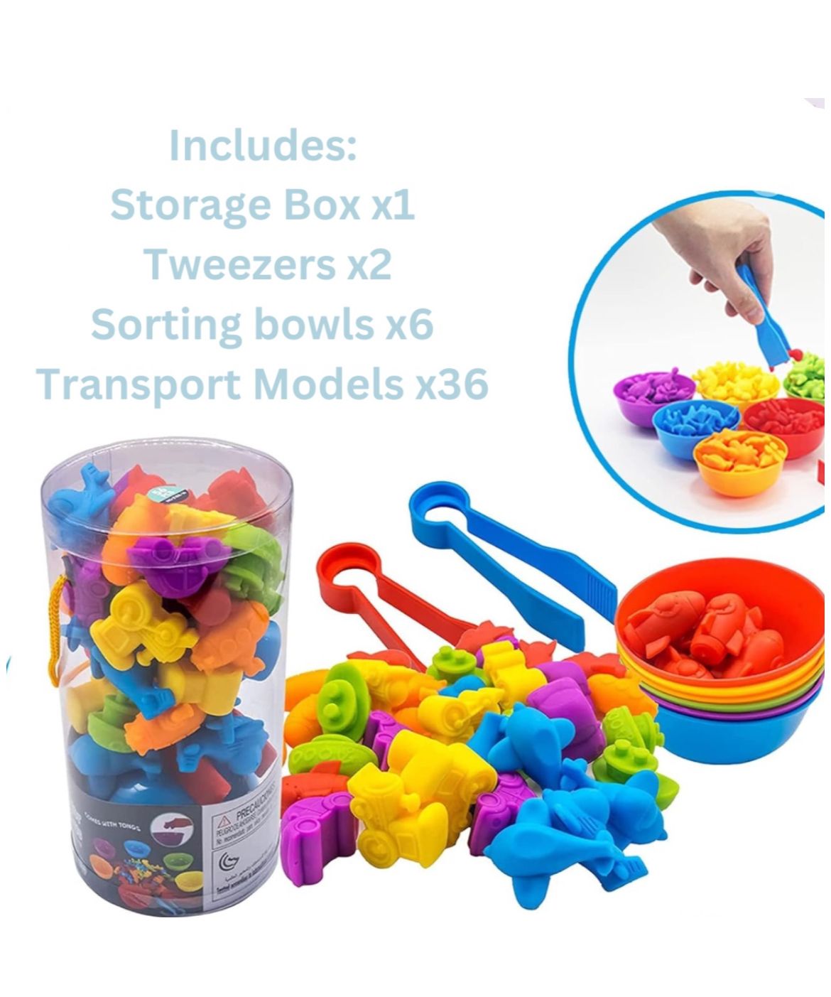 Transport - Colour, Counting, Matching & Sorting Kit