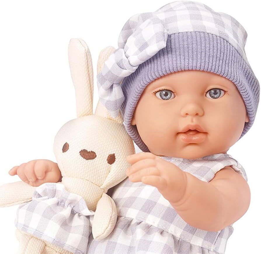 Baby Doll with Cradle (38cm)